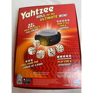 Hasbro Gaming Yahtzee Classic Dice Game 00950 Complete with Shaker and Dice